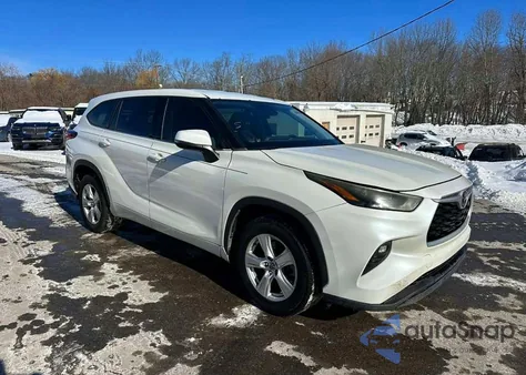 2021 Toyota Highlander L из США, поврежденный, VIN 5TDZZRAH0MS515959